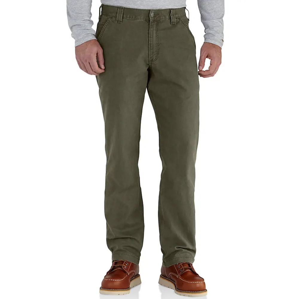 Olive Green Men's Chino Pants